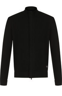 Кардиган на молнии из вискозы Emporio Armani