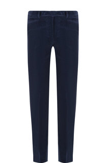 Хлопковые брюки прямого кроя Ermenegildo Zegna