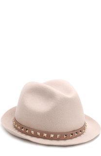 Фетровая шляпа Valentino Garavani Rockstud Valentino