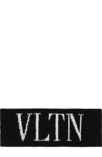 Повязка на голову из смеси шерсти и кашемира VLTN Valentino