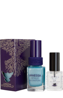 Лак для ногтей Vanessa Metallic + bond-подготовка Christina Fitzgerald
