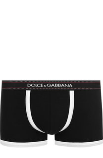Хлопковые боксеры с широкой резинкой Dolce & Gabbana