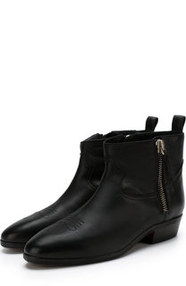 Кожаные ботинки Viand на устойчивом каблуке Golden Goose Deluxe Brand