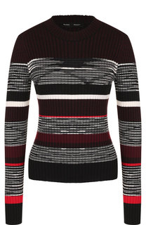 Вязаный пуловер из смеси шерсти и шелка с кашемиром Proenza Schouler