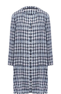 Вязаное пальто с бахромой Kiton