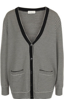 Шерстяной кардиган с накладными карманами Dries Van Noten