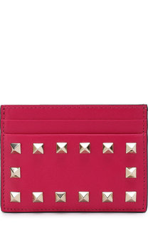 Кожаный футляр для кредитных карт Valentino Garavani Rockstud Valentino