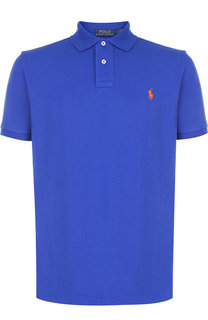 Хлопковое поло с короткими рукавами Polo Ralph Lauren