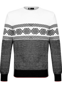 Шерстяной джемпер с принтом Z Zegna
