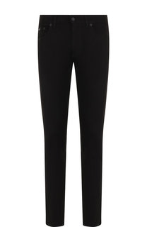 Однотонные джинсы прямого кроя Dolce & Gabbana