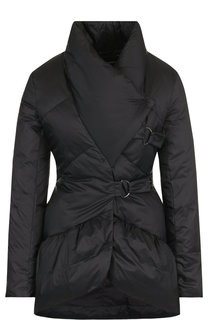 Однотонная стеганая куртка Emporio Armani