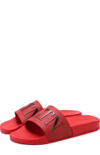 Резиновые шлепанцы Valentino Garavani VLTN Valentino