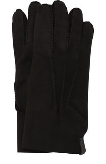 Кожаные перчатки Emporio Armani