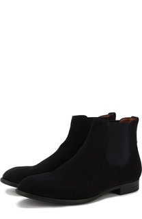 Однотонные замшевые челси Ermenegildo Zegna