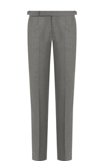 Шерстяные брюки прямого кроя Ermenegildo Zegna