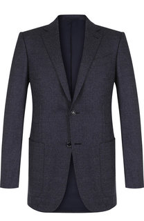 Однобортный шерстяной пиджак Ermenegildo Zegna