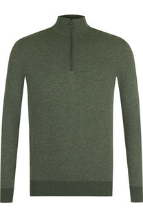 Кашемировый джемпер с воротником-стойкой на молнии Loro Piana