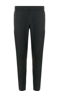 Брюки прямого кроя с поясом на резинке Z Zegna