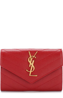 Кожаный кошелек Monogram Saint Laurent