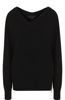 Однотонный пуловер из смеси шерсти и кашемира Alexander Wang
