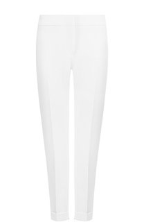 Шерстяные брюки со стрелками и отворотами Tom Ford