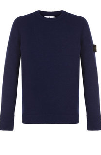 Однотонный шерстяной джемпер Stone Island