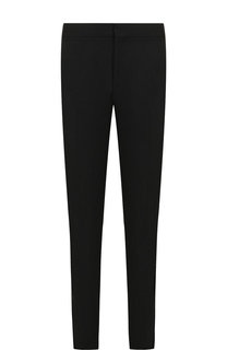 Шерстяные брюки прямого кроя Saint Laurent