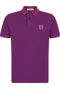 Хлопковое поло с короткими рукавами Stone Island
