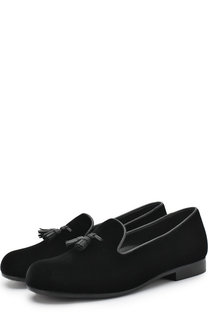 Текстильные слиперы с кисточками Il Gufo