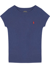 Футболка джерси с логотипом бренда Polo Ralph Lauren