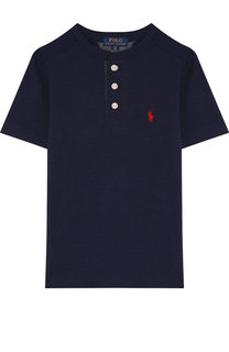 Хлопковая футболка Polo Ralph Lauren