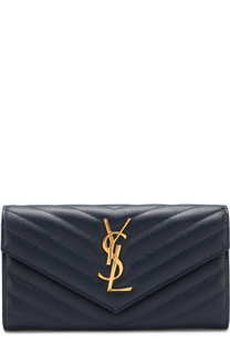Кожаное портмоне Monogram Saint Laurent