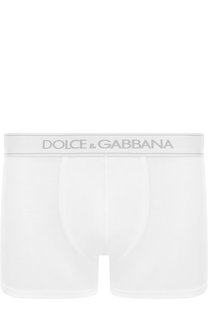 Хлопковые боксеры с широкой резинкой Dolce & Gabbana