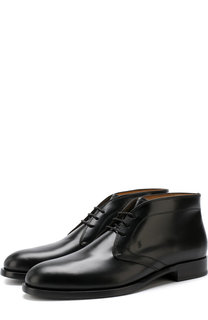 Высокие кожаные ботинки на шнуровке Tod’s Tods