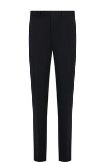 Шерстяные брюки прямого кроя Brioni