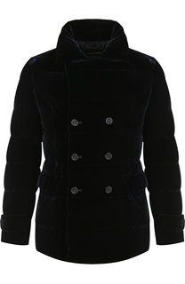 Укороченной пальто из вискозы Emporio Armani