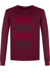 Хлопковый джемпер с логотипом бренда Polo Ralph Lauren