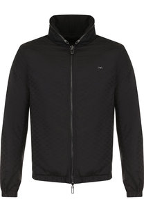 Ветровка на молнии с поясом на кулиске Emporio Armani