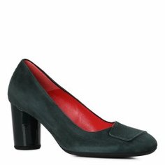 Туфли PAS DE ROUGE 1903 темно-зеленый