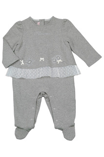ROMPERS W/APPLIQUES NEONATO BLUMARINE