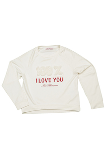 SWEATSHIRT WITH EMBROIDERY Miss Blumarine