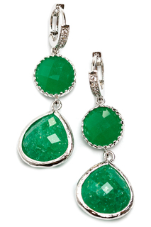 Серьги "Изумрудна коллекция" Beatrici Lux