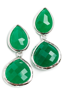 Серьги "Изумрудна коллекция" Beatrici Lux