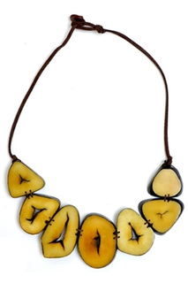 Колье Tagua by Soraya Cedeno
