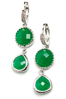 Серьги "Изумрудна коллекция" Beatrici Lux