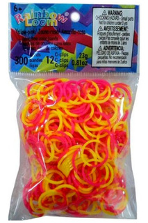Резинки силиконовые RAINBOW LOOM