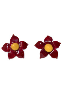 Серьги Ромашка Divetro