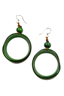 Серьги Tagua by Soraya Cedeno