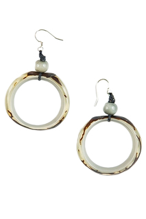 Серьги Tagua by Soraya Cedeno