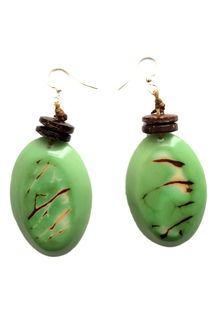 Серьги Tagua by Soraya Cedeno